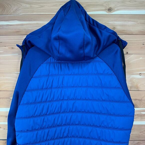 NIKE Therma Winterzed Full-zip Hoodie Mens Blue size XXL AO1440 478 - Picture 4 of 15